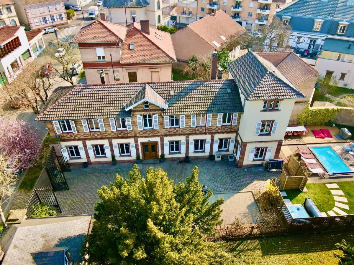 Gite Villa Avril Piscine- Jacuzzi- Sauna - 15 Pers-Proche Europapark Селеста Экстерьер фото